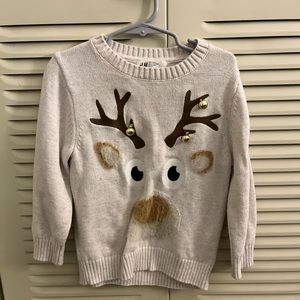 Boys Reindeer Christmas Sweater